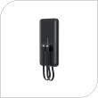 Φορτιστής Ανάγκης Choetech B654 PD 22.5W 10000mAh με Καλώδια USB C & Lightning Μαύρο