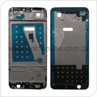 Middle Plate Huawei P Smart Black (OEM)