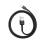 USB 2.0 Cable Baseus Cafule USB A to Lightning 2.4A 1m Black-Gold