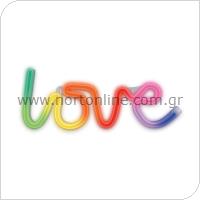 Neon RGB Forever Light FLRN01 LOVE (USB & On/Off) with Remote Control Multicolour