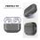PC Case AhaStyle WG94 Apple AirPods Pro 2 (2022) Clear-Black