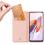 Flip Case Dux Ducis Skin Pro Xiaomi Poco C55/ Redmi 12C Pink