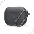 Silicon Case Spigen Fit Apple AirPods Pro with Hook Charcoal