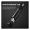 Bicycle Hand Pump & Screwdriver Rockbros Black