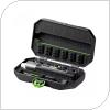 Set Electric Screwdriver Jakemy JM-8196 35in1 with Interchangeable Magnetic Tips