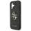 Θήκη PU Guess Apple iPhone 17 Hardcase Big Logo 4G Μαύρο
