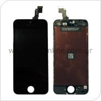 LCD with Touch Screen Apple iPhone 5C Black (OEM)