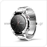 Smartwatch HiFuture FutureGo Pro 1.32'' Ασημί