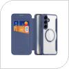 Flip Case Dux Ducis Skin X Pro Wallet with Magnetic Stand Samsung S931B Galaxy S25 5G Blue