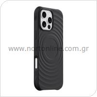 Θήκη TPU Shock Proof Devia Magnetic Apple iPhone 16 Pro Ripple Μαύρο