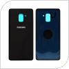 Battery Cover Samsung A730F Galaxy A8 Plus (2018) Black (OEM)
