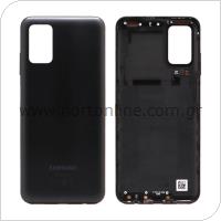 Battery Cover Samsung A037G Galaxy A03s Black (Original)