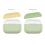 Silicon Case AhaStyle PT-P2 Apple AirPods Pro DuoTone Green-Yellow