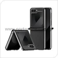 PU Leather Back Cover Dux Ducis Bril Samsung Z Flip 6 5G Black