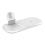 Wireless Magnetic Charging Pad - Holder 3in1 Devia EA220 15W for Apple Airpods, iPhone & iWatch Smart White