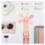 Handheld Fan Foldable Portable Niaros Ladoli 0.5W Mini White/ Green/ Pink (6 pcs) VALUE PACK