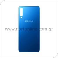 Battery Cover Samsung A750F Galaxy A7 (2018) Blue (OEM)
