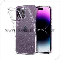 TPU Spigen Liquid Crystal Apple iPhone 14 Pro Max Glitter Clear