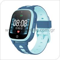 Smartwatch Forever See Me 2 KW-310 with GPS & Wi-Fi for Kids Blue (Easter24)