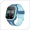 Smartwatch Forever See Me 2 KW-310 με GPS & Wi-Fi για Παιδιά Μπλε