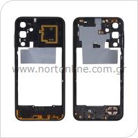 Middle Plate with Buzzer Samsung A155F Galaxy A15 Black (Original)