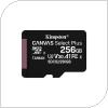 Κάρτα μνήμης Micro SDXC C10 UHS-I U3 Kingston Canvas Select Plus 100MB/s 256GB