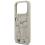 Θήκη TPU Karl Lagerfeld Apple iPhone 17 Pro Max Hardcase Grained Pattern Logo Γκρι