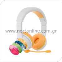 Wireless Stereo Headphones BuddyPhones School+ for Kids Yellow