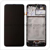 LCD with Touch Screen & Front Cover Samsung M315F Galaxy M31 Black (Original)