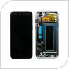 LCD with Touch Screen & Front Cover Samsung G935 Galaxy S7 Edge Black (Original)