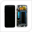 LCD with Touch Screen & Front Cover Samsung G935 Galaxy S7 Edge Black (Original)