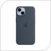 Θήκη Silicon με MagSafe Apple MPT53 iPhone 14 Plus Μπλε
