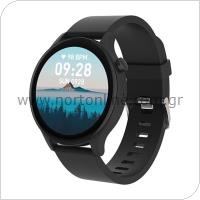 Smartwatch Maxlife MXSW-120 Matte Black