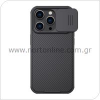 Soft TPU & PC Back Cover Case Nillkin Camshield Pro Apple iPhone 14 Pro Black