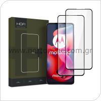 Tempered Glass Full Face Hofi Pro+ Motorola Moto  G24 / G24 Power / G04 Black (2 pc)
