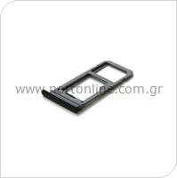 Sim & SD Card Holder Samsung G950F Galaxy S8 Black (Original)