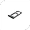 Βάση Κάρτας Sim & SD Samsung G950F Galaxy S8 Μαύρο (Original)