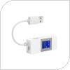 USB Detector KCX-017 with USB Port & LCD Display Current & Voltage