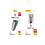 Car Fast Charger Dudao R4PQ with Dual Output USB A & USB C QC3.0 PD 22.5W Gray