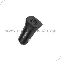 Car Fast Charger Foneng C07 with Dual Output 2xUSB A 2.4A 12W Black