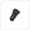 Car Fast Charger Foneng C07 with Dual Output 2xUSB A 2.4A 12W Black