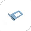 Sim Card Holder Apple iPhone XR Blue (OEM)