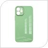 TPU & Glass Case inos Apple iPhone 12 mini CamGuard Light Green