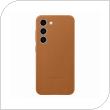 Leather Cover Samsung EF-VS911LAEG S911B Galaxy S23 5G Camel