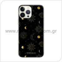 Soft TPU Case Babaco Space 001 Apple iPhone 14 Pro Max Full Print Black