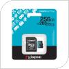 Κάρτα μνήμης Micro SDXC C10 UHS-I U3 Kingston Canvas Select Plus 200MB/s 256GB + 1 ADP
