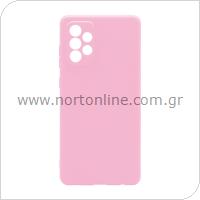 Θήκη Soft TPU inos Samsung A725F Galaxy A72 4G S-Cover Ροζ