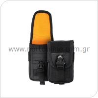 Universal Travel Case Holster for Belt/Backpack Black