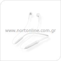 True Wireless Ακουστικά Bluetooth Dudao U5B Neckband Μαγνητικά Λευκό