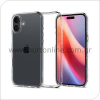 Θήκη TPU & PC Spigen Ultra Hybrid Apple iPhone 16 Plus Διάφανο